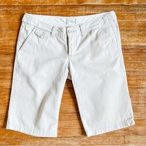 Y2K Abercrombie & Fitch Low Rise Bermuda Shorts Size 6 Fits Like Size 4